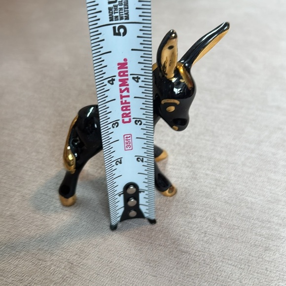 Vintage Donkey Figurine Hand Painted in Japan Vintage Grindley White Donkey - Picture 2 of 8